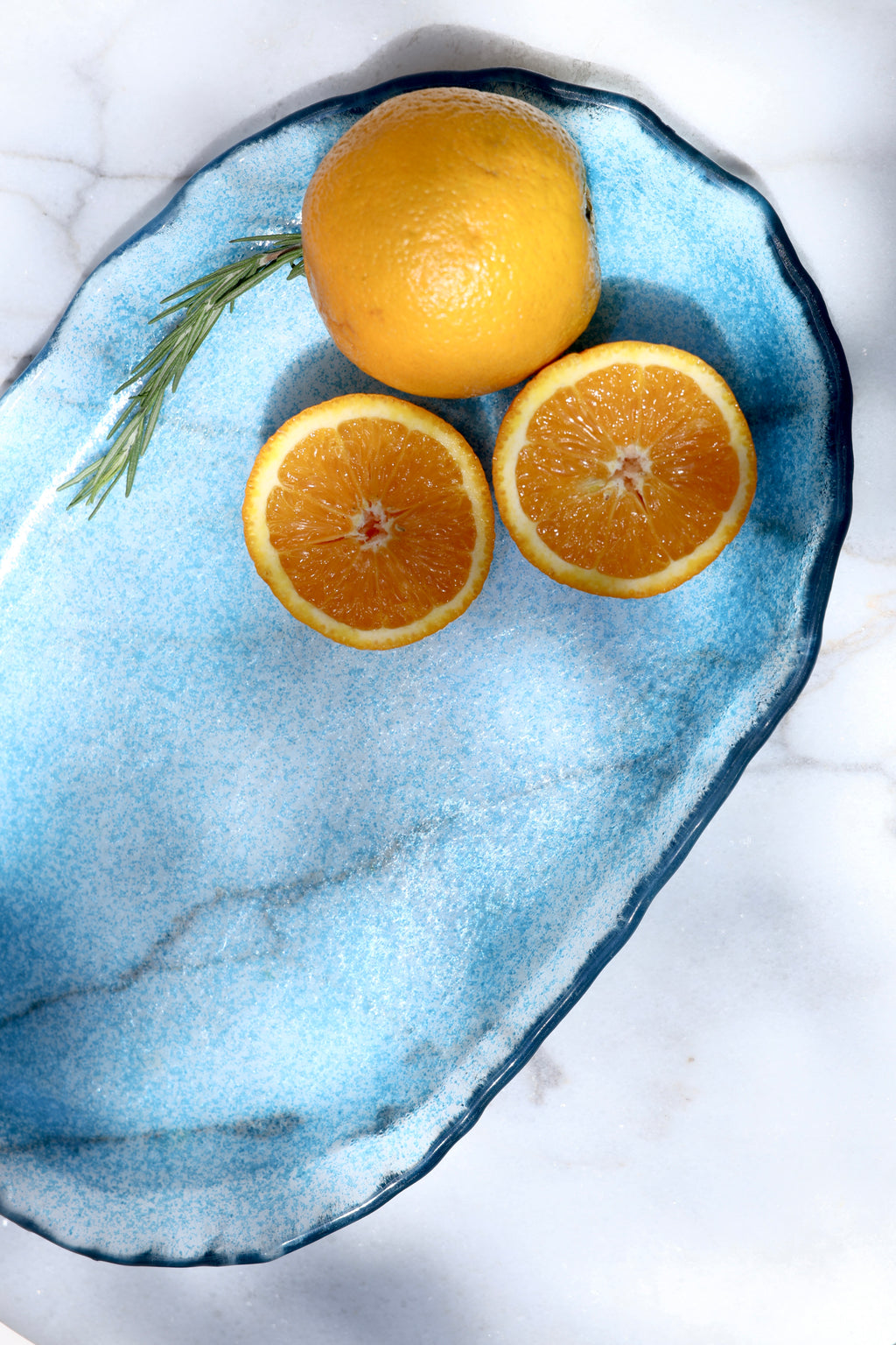 Flow Oval Serving Platter